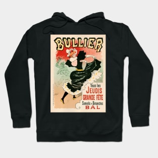 BAL BULLIER 1899 Tous Les Jeudis Grande Fête by Poster Artist Georges Meunier Hoodie